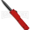 Firecracker Mini Red D/A OTF Automatic Knife - Black Dagger -Kershaw Shop Firecracker Mini Red DA OTF Auto Black Dagger GX 37875 jr large