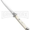 Frank B. 11" Camel Bone Handle Stiletto (5" Dagger) -Kershaw Shop Frank B 11in Camel Bone Handle Stiletto Dagger GX 34343 jr large