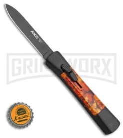 AKC Concord Autumn Camo OTF Flat Grind Automatic Knife - Black Plain 9 AKC Concord Autumn Camo OTF Flat Grind Automatic Knife - Black Plain -Kershaw Shop Kizer Nick Swan Matanzas Frame Lock Knife Ti Micarta Ki4510A3 BHQ 114295 LS Bottlecap large