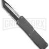 Lightning Gray D/A OTF Automatic Knife - Tanto Two Tone Serrated 2 Lightning Gray D/A OTF Automatic Knife - Tanto Two Tone Serrated -Kershaw Shop Lighting Gray DA OTF AK Tanto Two Tone Serrated GX 41281 td large