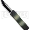 Lightning Camo D/A OTF Automatic Knife - Two-Tone Serrated -Kershaw Shop Lightning Camo DA OTF Auto TT Serr GX 30813 jr large
