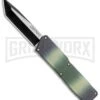 Lightning Camo D/A OTF Automatic Knife - Tanto Two Tone -Kershaw Shop Lightning Camo DA OTF Auto Tanto TT GX 34136 jr 2 large