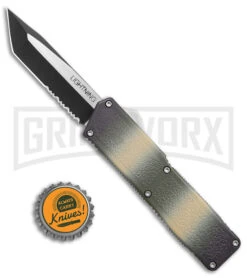 Lightning Camo D/A OTF Automatic Knife Tanto-Two Tone Black Serr 9 Lightning Camo D/A OTF Automatic Knife Tanto-Two Tone Black Serr -Kershaw Shop Lightning Camo DA OTF Auto Tanto TT Serr GX 39141 jr bottlecap large