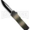 Lightning Camo D/A OTF Automatic Knife - Two-Tone Plain -Kershaw Shop Lightning Camo DA Two Tone Plain BP 30356 er large