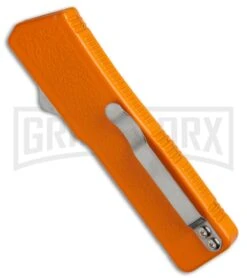 Lightning Orange D/A OTF Automatic Knife - Dagger Black Plain 8 Lightning Orange D/A OTF Automatic Knife - Dagger Black Plain -Kershaw Shop Lightning DA Orange Dagger Black Plain BP 20541 jr side large