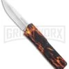 Lightning Fire D/A OTF Automatic Knife - Satin Plain -Kershaw Shop Lightning Fire DA DP OTF Auto Satin GX 33346 jr large