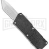 Lightning Fireball Black D/A OTF Automatic Knife - Tanto Satin Plain -Kershaw Shop Lightning Fireball Black DA OTF Auto Satin Tanto GX 37446 jr large