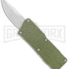 Lightning Fireball OD Green D/A OTF Automatic Knife - Drop Point Satin Plain -Kershaw Shop Lightning Fireball OD Green DA OTF Auto Satin DP GX 37448 jr large