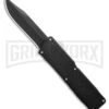 Lightning Black Aluminum OTF Automatic Knife - Black Plain -Kershaw Shop Lightning OTF Automatic Knife Black 3in Black Plain GX 43055 td large
