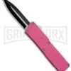 Lightning Pink D/A OTF Automatic Knife - Dagger Two-Tone -Kershaw Shop Lightning Pink DA OTF Auto TT Dagger GX 31867 jr large