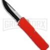 Lightning Red D/A OTF Automatic Knife - Two-Tone Serr -Kershaw Shop Lightning Red DA OTF Auto TT Serr GX 31869 jr large