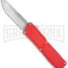 Lightning Red D/A OTF Automatic Knife - Satin Serr -Kershaw Shop Lightning Red DA OTF Satin Serr BP 6421 jr large