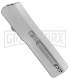 Lightning White D/A OTF Automatic Knife - Black Dagger Serr 4TH18 -Kershaw Shop Lightning White Blk Dagg Serr BP 18951 jr side large