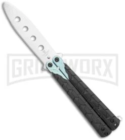M-Tech Snake Eye Balisong Butterfly Trainer - Black / Satin