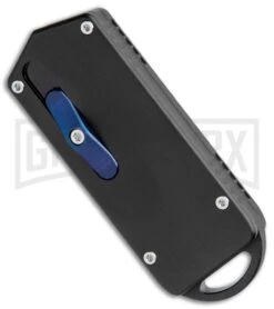 M3 Tactical Tech Rogue Black Aluminum D/A OTF Automatic Knife - Black Plain -Kershaw Shop M3 Tactical Tech Rogue Black Aluminum DA OTF Auto Black GX 35098 jr spine large