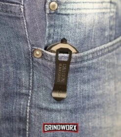 Smith & Wesson Spring Assisted Finger Actuator Tanto OTF Knife - Black Plain -Kershaw Shop MP OTF Spring Assisted Spear Point Knife Gray Black BHQ 80731 kp in pocket web large 1