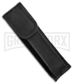 Mago 11" Black Marble Italian Stiletto OTF Automatic Knife - Satin Plain -Kershaw Shop Mago 11in Black Marble Italian Stiletto OTF Black Bolsters Dagger Satin GX 33927 jr sheath large