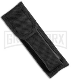 Mago 9" Cottonmouth Italian Stiletto OTF Automatic Knife W/O Clip - Satin Plain -Kershaw Shop Mago 9in Cottonmouth Italian Stiletto OTF Dagger Auto Satin GX 35754 jr sheath large