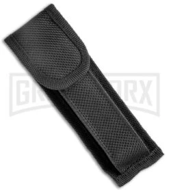 Mago 9" Red Bayonet Italian Stiletto OTF Automatic Knife - Satin Plain -Kershaw Shop Mago 9in Red Bayo Italian Stiletto OTF Satin GX 36310 jr sheath large