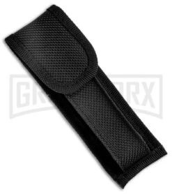 Mago 9" Diamondback Italian Stiletto OTF Automatic Knife - Satin Plain -Kershaw Shop Mago 9in Sidewinder Stiletto Italian Dagger OTF Auto Satin GX 37055 jr sheath large