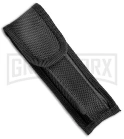 Mago 9" Sim Ivory Italian Stiletto OTF Auto Knife Satin Bolsters - Satin Bayonet -Kershaw Shop Mago 9in Sim Ivory Italian Stiletto OTF Auto Satin Bolsters Satin Bayo GX 37326 jr sheath large