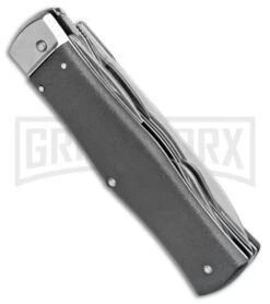 Mikov 241 Predator Black Multi-Tool Automatic Knife - Satin Plain -Kershaw Shop Mikov 241 Predator Multi Tool Auto Black Satin BHQ 109092 jr side large