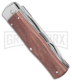 Mikov 241 Predator Wood Multi-Tool Automatic Knife Polish -Kershaw Shop Mikov 241 Predator Multi Tool Auto Wood Polish BHQ 171792 jr side large