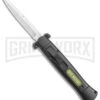 NATO OTF Black Bayonet Knife - Satin Plain -Kershaw Shop NATO OTF Black Bayo Satin GX 39062 jr large