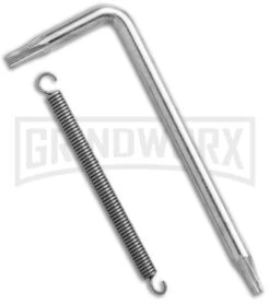 No Limit Knives Instigator Black OTF Automatic Knife - Satin Drop Point Plain -Kershaw Shop No Limit Knives Instigator Black OTF Auto Modified Satin GX 38880 jr tools large 1