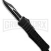 Rumble Black D/A OTF Automatic Knife Clip Point (3.75" Two Tone) -Kershaw Shop Rumble Black D A OTF Automatic Knife Clip Point Two Tone GX 41426 kc large