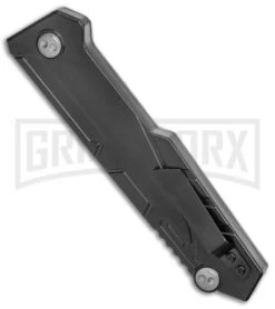 Rumble Scian Black D/A OTF Automatic Knife - Blk Tanto 2 Tone W/ Fuller 9 Rumble Scian Black D/A OTF Automatic Knife - Blk Tanto 2 Tone W/ Fuller -Kershaw Shop Rumble Black DA OTF Auto Black Tanto TT GX 38035 jr side large