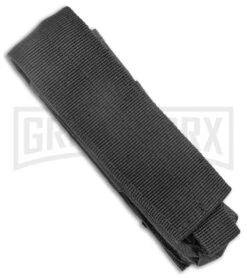 Rumble Black D/A OTF Automatic Knife Diamond Grid Pattern - Dagger, 2 Tone -Kershaw Shop Rumble Black DA OTF Auto Diamond Grid Pattern Dagger TT GX 38109 jr sheath large