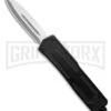 Rumble Heavy Duty Dagger Black OTF Automatic Knife - Satin Plain -Kershaw Shop Rumble Heavy Duty Dagger Black OTF Automatic Knife Satin Plain GX 43057 td large