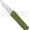 Thunder Green D/A OTF Automatic Knife - Satin Serrated -Kershaw Shop Thunder Green DA OTF Auto SAtin Serr GX 34378 jr large