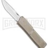Thunder Tan D/A OTF Automatic Knife - Satin Serrated -Kershaw Shop Thunder Tan DA OTF Auto Satin Serr GX 34404 jr large