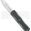 Titan Camo D/A OTF Sim Carbon Fiber Automatic Knife - Dagger Satin Plain -Kershaw Shop Titan Camo DA OTF Sim CF Auto Dagger Satin GX 34098 jr large