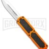 Titan Orange D/A OTF Automatic Knife - Satin Dagger Serr -Kershaw Shop Titan DA OTF Orange Auto Satin Dagger Serr GX 36413 jr large
