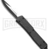 Tread Black D/A OTF Automatic Knife - Black/Satin Plain -Kershaw Shop Tread Black OTF Black ASG 0013 BP 19711 jr large