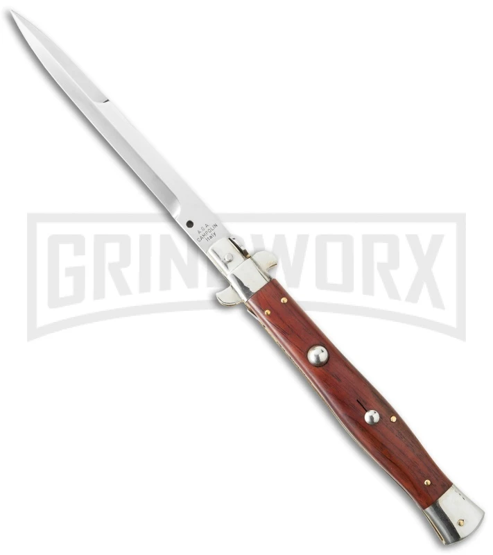 AGA Campolin 13" Italian Picklock Cocobolo Automatic Knife - Bayonet 3 AGA Campolin 13" Italian Picklock Cocobolo Automatic Knife - Bayonet