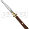 AGA Campolin 13" Italian Frosolone Snakewood Automatic Knife - Bayonet -Kershaw Shop aga 13in snake pick single brass boist cm large