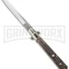 AGA Campolin 13" Italian Frosolone Stag Automatic Knife - Bayonet -Kershaw Shop aga 13in stag pick single bolster cm large