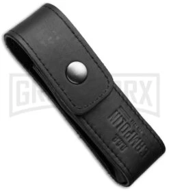 Lepre 9" Stag Horn Sicilian Picklock Automatic Knife - Satin Plain -Kershaw Shop aga 9in lepre brazilian horn sheath cm large