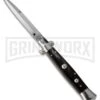 AGA Campolin 10" Brazilian Horn Picklock Stiletto Automatic Knife -Bayonet 2 AGA Campolin 10" Brazilian Horn Picklock Stiletto Automatic Knife -Bayonet -Kershaw Shop aga brazil horn picklock large