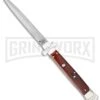 A.G.A. Campolin 11" Maltese Cross Stiletto Cocobolo Automatic Knife - Dagger -Kershaw Shop aga maltese cocobolo dagger cm large