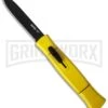 AKC 077 Concord Yellow OTF Automatic Knife - Black Plain -Kershaw Shop akc 077 otf yellow black plain cm large