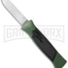 AKC 777 Blackfinger Green/Black OTF Automatic Knife - Flat Grind Satin Plain 1 AKC 777 Blackfinger Green/Black OTF Automatic Knife - Flat Grind Satin Plain -Kershaw Shop akc 777 green satin flat BHQ 34856 jr large