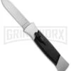 AKC 777 Blackfinger Brushed Aluminum OTF Automatic Knife - Flat Grind Satin 2 AKC 777 Blackfinger Brushed Aluminum OTF Automatic Knife - Flat Grind Satin -Kershaw Shop akc blackfinger brushed alum satl bhq 50801 jr large