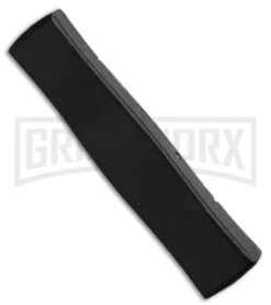 AKC Minion Concord Zebra OTF Automatic Knife - Flat Grind Satin Plain -Kershaw Shop akc mini concord black zebra side large