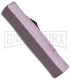 AKC Minion Concord Purple OTF Automatic Knife - Satin Plain 7 AKC Minion Concord Purple OTF Automatic Knife - Satin Plain -Kershaw Shop akc minion satin flat purple BHQ 36362 dl side large