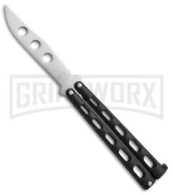 Bear & Son 114 & 114TR Black Butterfly Knife 2-Pack -Kershaw Shop bear son 2 pack butterfly special black 114 114TR BHQ 50066 er trainer large